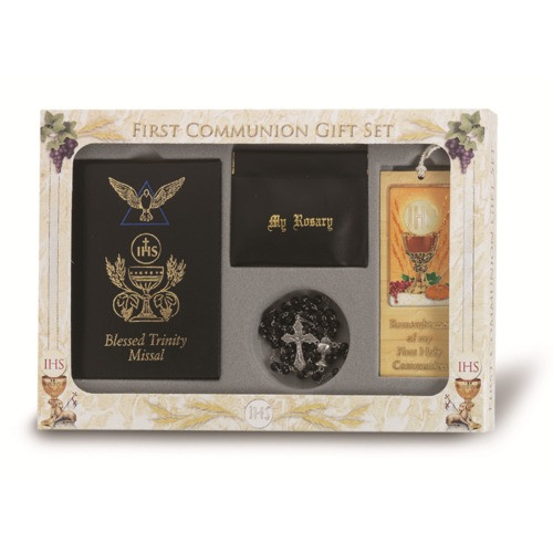 Boys First Communion Gift Ideas
 First munion Blessed Trinity Gift Set For Boys