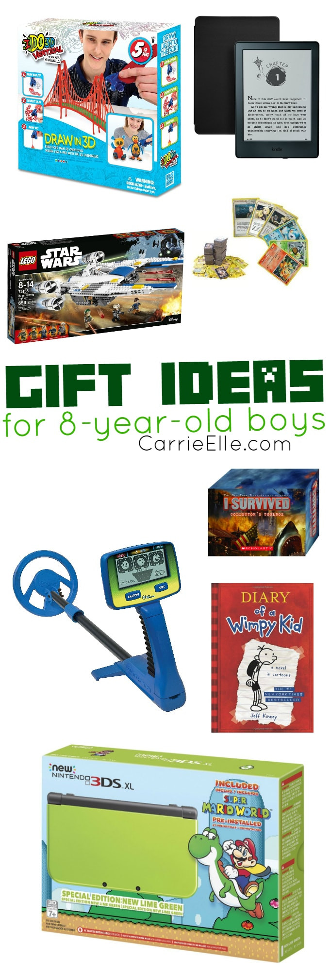 Boys Gift Ideas Age 8
 Gift Ideas for 8 Year Old Boys Carrie Elle