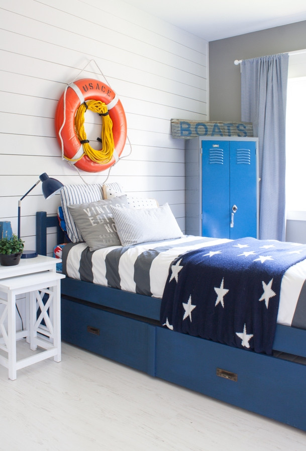 Boys Nautical Bedroom
 Nautical Boy Room The Lilypad Cottage
