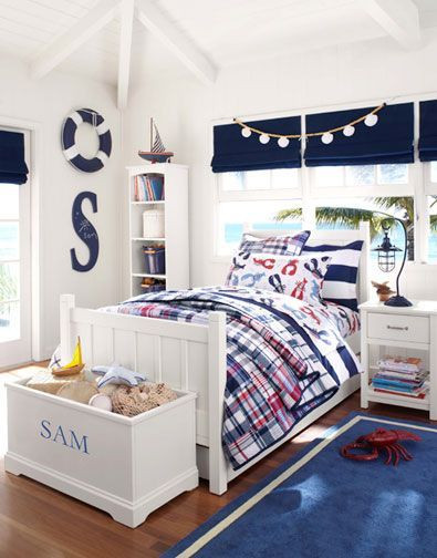 Boys Nautical Bedroom
 25 Nautical Bedding Ideas for Boys