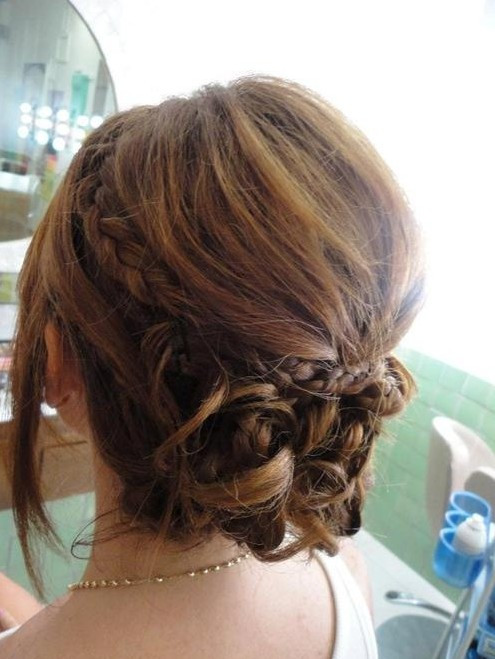 Braid Hairstyles For Prom
 10 Braided Updo Hairstyles for 2014 Delicate Braided