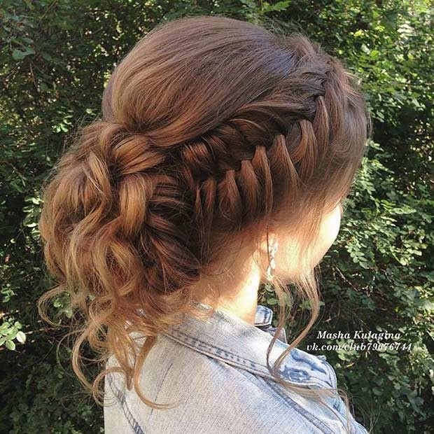 Braid Hairstyles For Prom
 47 Gorgeous Prom Hairstyles for Long Hair