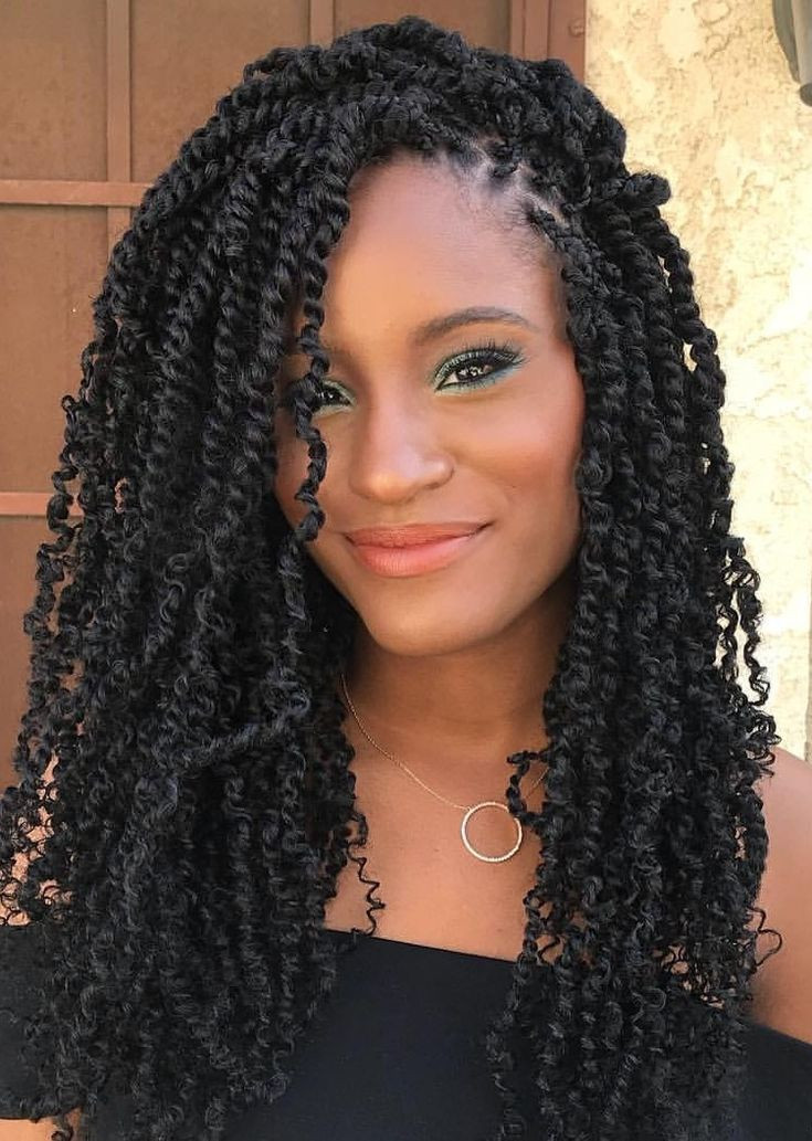 Braid Twist Hairstyles
 Passion twists protective style for natural hair