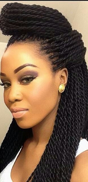 Braid Twists Hairstyle
 40 Goddess Braids Hairstyles You Must try