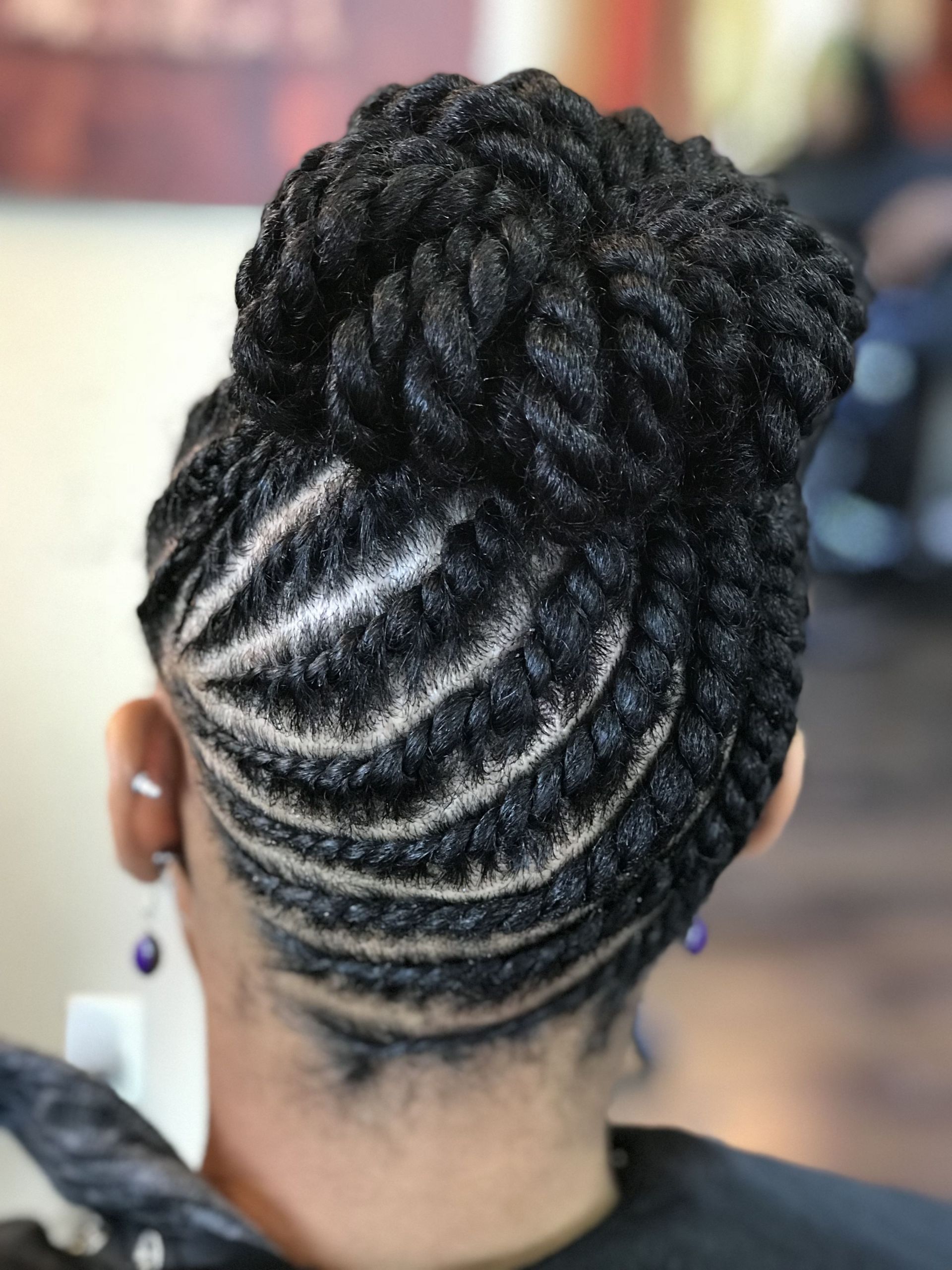Braid Updo Hairstyles For Black Hair
 Twisted updo Hair Styles in 2019