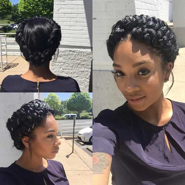 Braid Updo Hairstyles For Black Hair
 21 Trendy Braided Hairstyles to Try This Summer