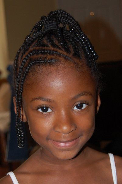 Braided Hairstyles For African Americans Little Girls
 10 Best images about Kids Braids hairsytles on Pinterest