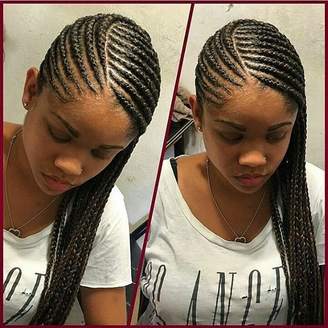 Braids To The Scalp Hairstyles
 Natural beauty is bae cornrows naturalchics