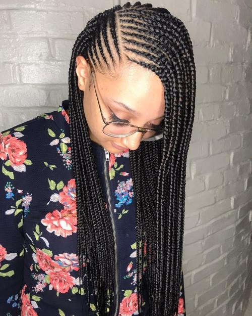 Braids To The Scalp Hairstyles
 20 Head Turning Lemonade Braid Styles for All Ages