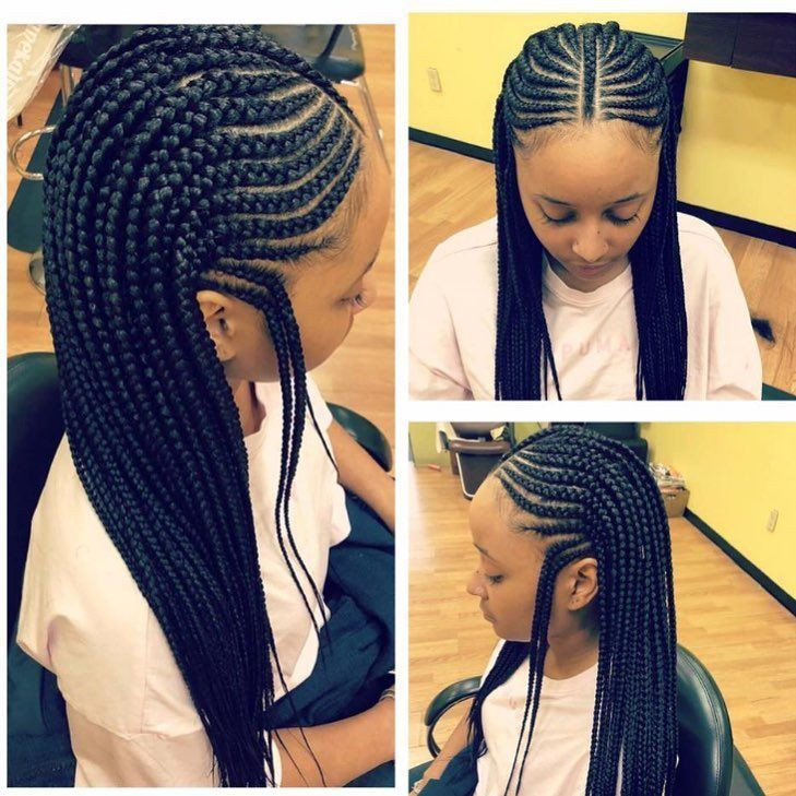 Braids To The Scalp Hairstyles
 The 25 best Small cornrows ideas on Pinterest