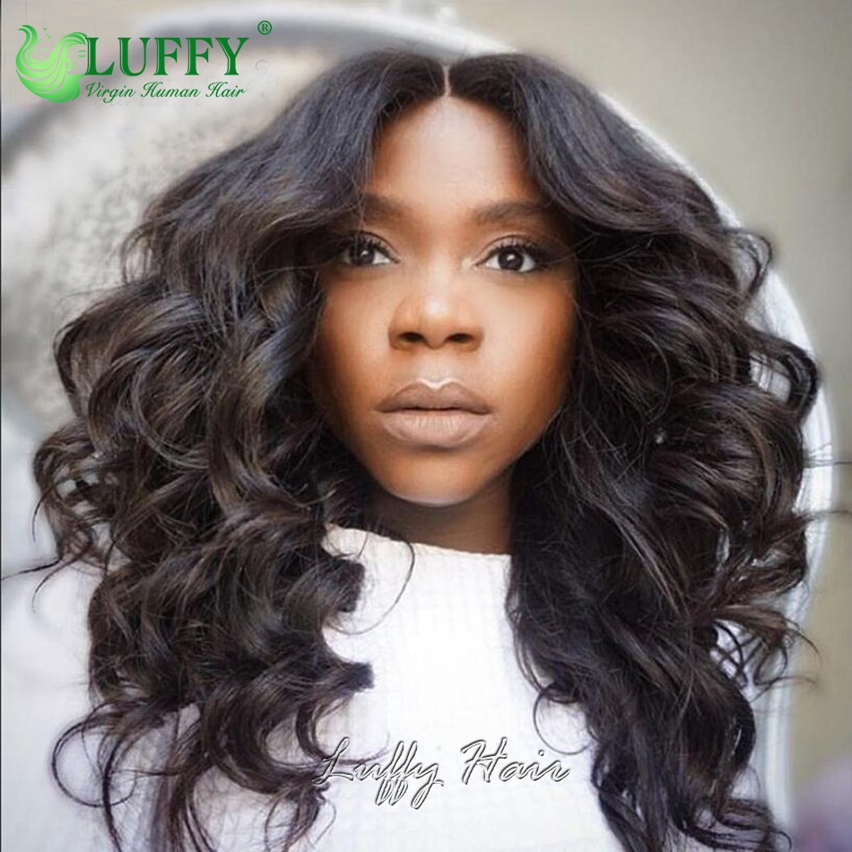 Brazilian Lace Front Wigs With Baby Hair
 150 Density Deep Wavy Glueless Lace Front Wig Brazilian