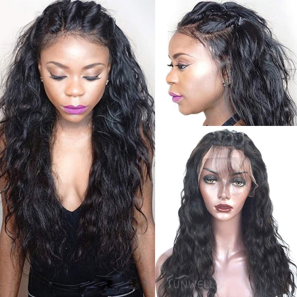 Brazilian Lace Front Wigs With Baby Hair
 Amazon Sunwell Human Hair Lace Front Wigs with Baby