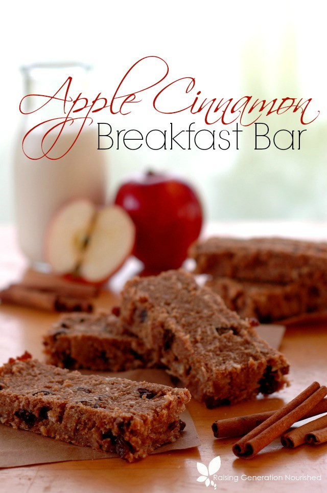 Breakfast Bars For Kids
 Apple Cinnamon Breakfast Bar Recipe
