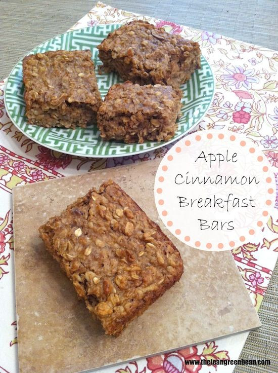 Breakfast Bars For Kids
 Check out Apple Cinnamon Breakfast Bars It s so easy to