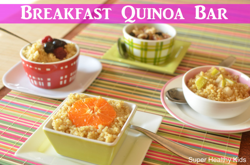 Breakfast Bars For Kids
 Breakfast Bar Quinoa Style