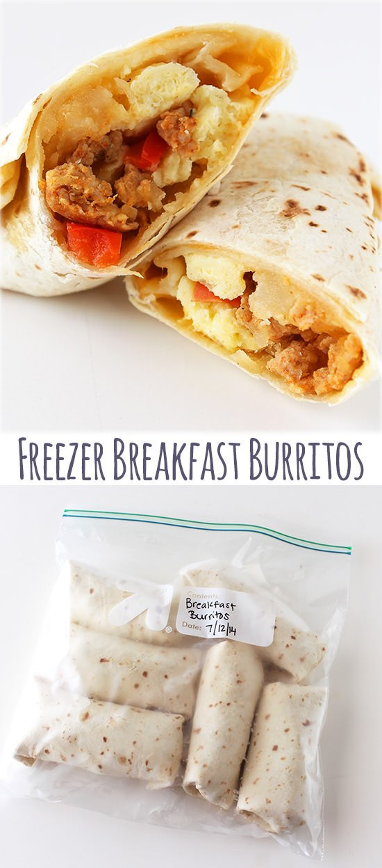 Breakfast Burritos Freezer
 Freezer Breakfast Burritos Handle the Heat