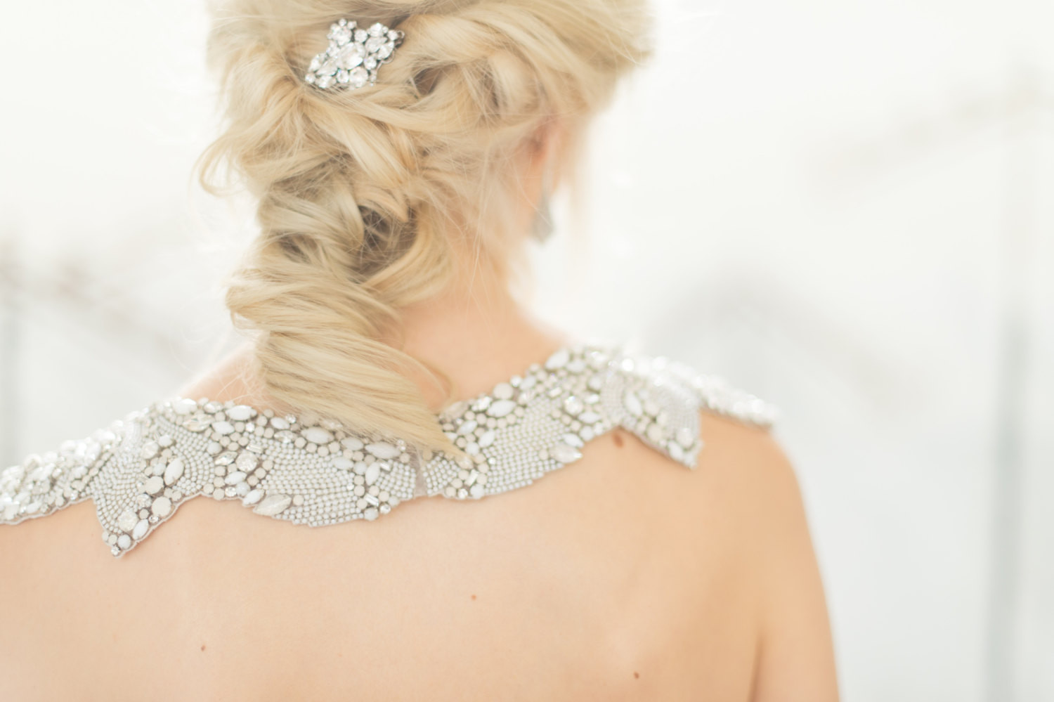 Bridal Body Jewelry
 Shoulder Necklace Bridal Body Jewelry Opal by CamillaChristine
