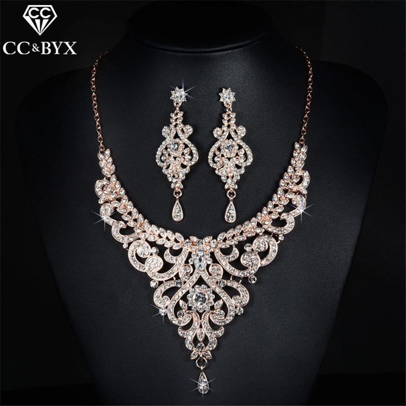 Bridal Party Jewelry Sets
 Vintage Jewelry Earring and Necklace Bridal Wedding