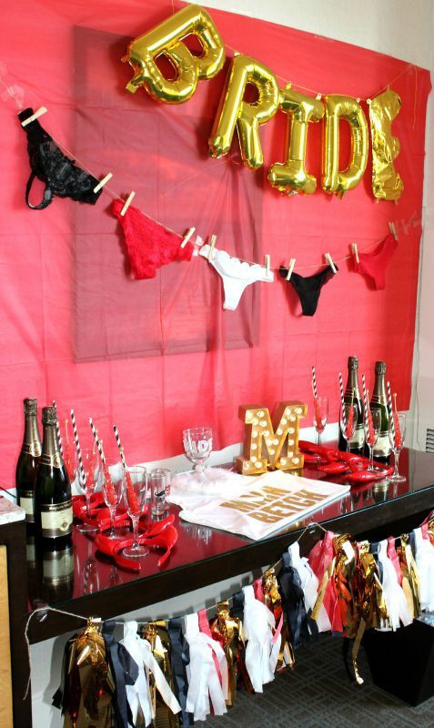 Bridal Shower Bachelorette Party Ideas
 10 Creative Bachelorette Party Décor Ideas