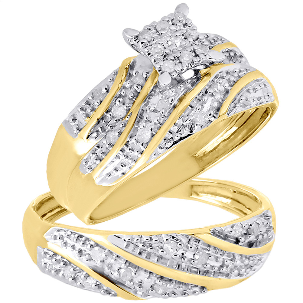 Bride And Groom Wedding Ring Sets
 bride and groom wedding ring sets 27 Best Inspiration