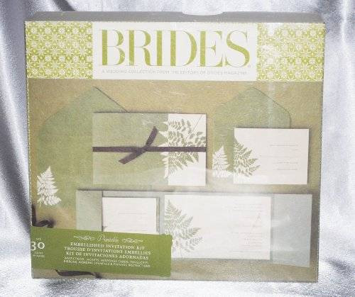 Brides Wedding Invitation Kits
 Amazon Brides Magazine Wedding Invitation Kit Health