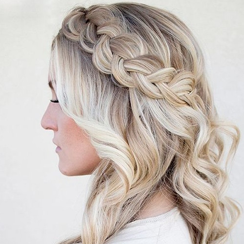 Bridesmaid Braided Hairstyles
 15 Beautiful Hairstyles for Bridesmaids The Trend Spotter
