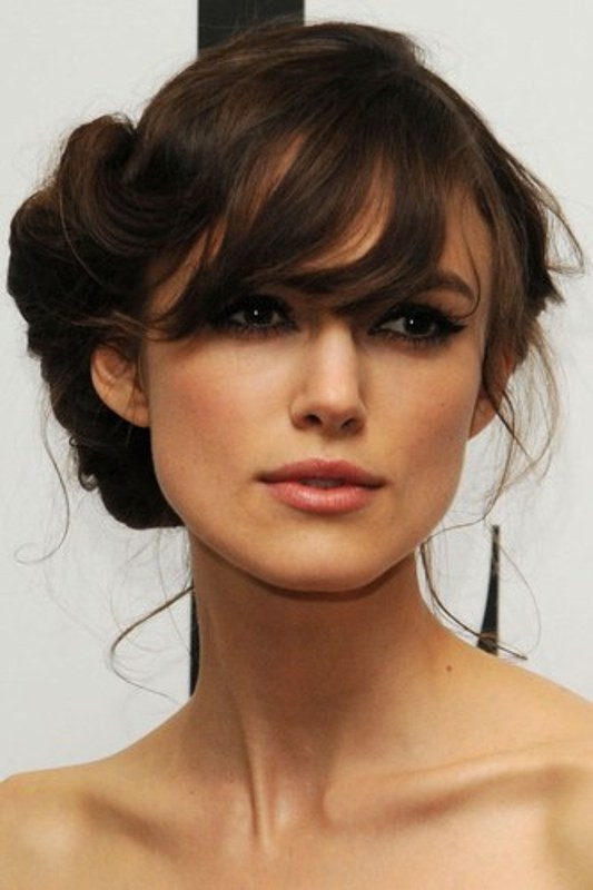 Bridesmaid Hairstyles With Bangs
 Picture Chic And Pretty Wedding Hairstyles With Bangs