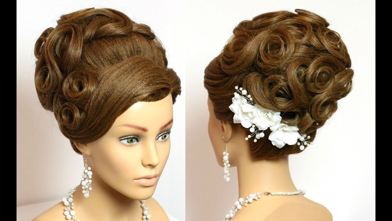 Bridesmaid Updo Hairstyles For Long Hair
 Hairstyle for long hair tutorial Wedding bridal updo