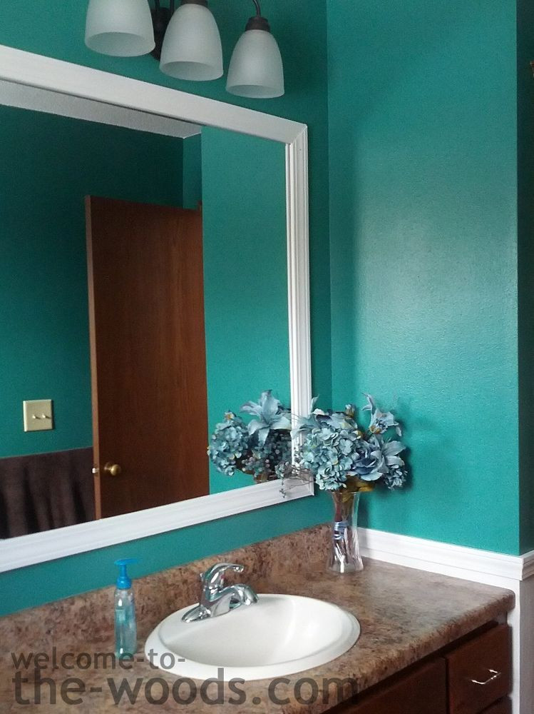 Bright Bathroom Colors
 Bathroom Redo for ly $27