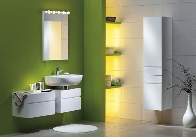 Bright Bathroom Colors
 Modern Bathroom Colors for Stylishly Bright Bathroom Design