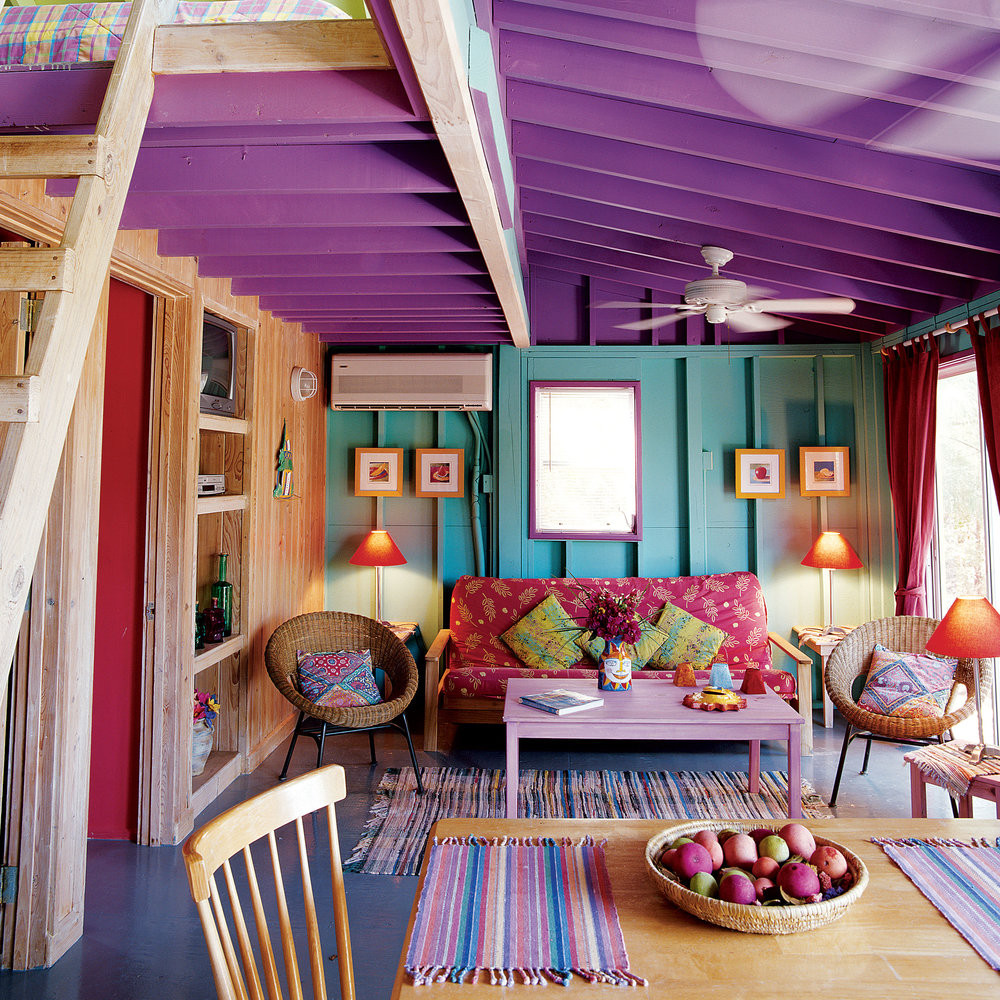 Bright Living Room Colors
 Bright colors living room Tropical Colors Coastal Living