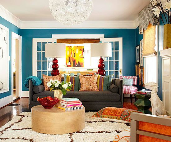 Bright Living Room Colors
 Must See Living Room Makeovers