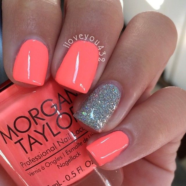 Bright Nail Colors For Summer
 Love this color for summer