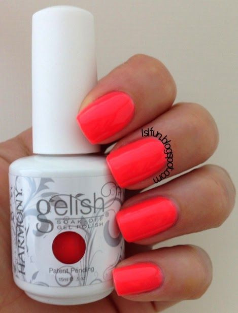 Bright Nail Colors For Summer
 Gelish New Summer Collection Colors Paradise Swatches