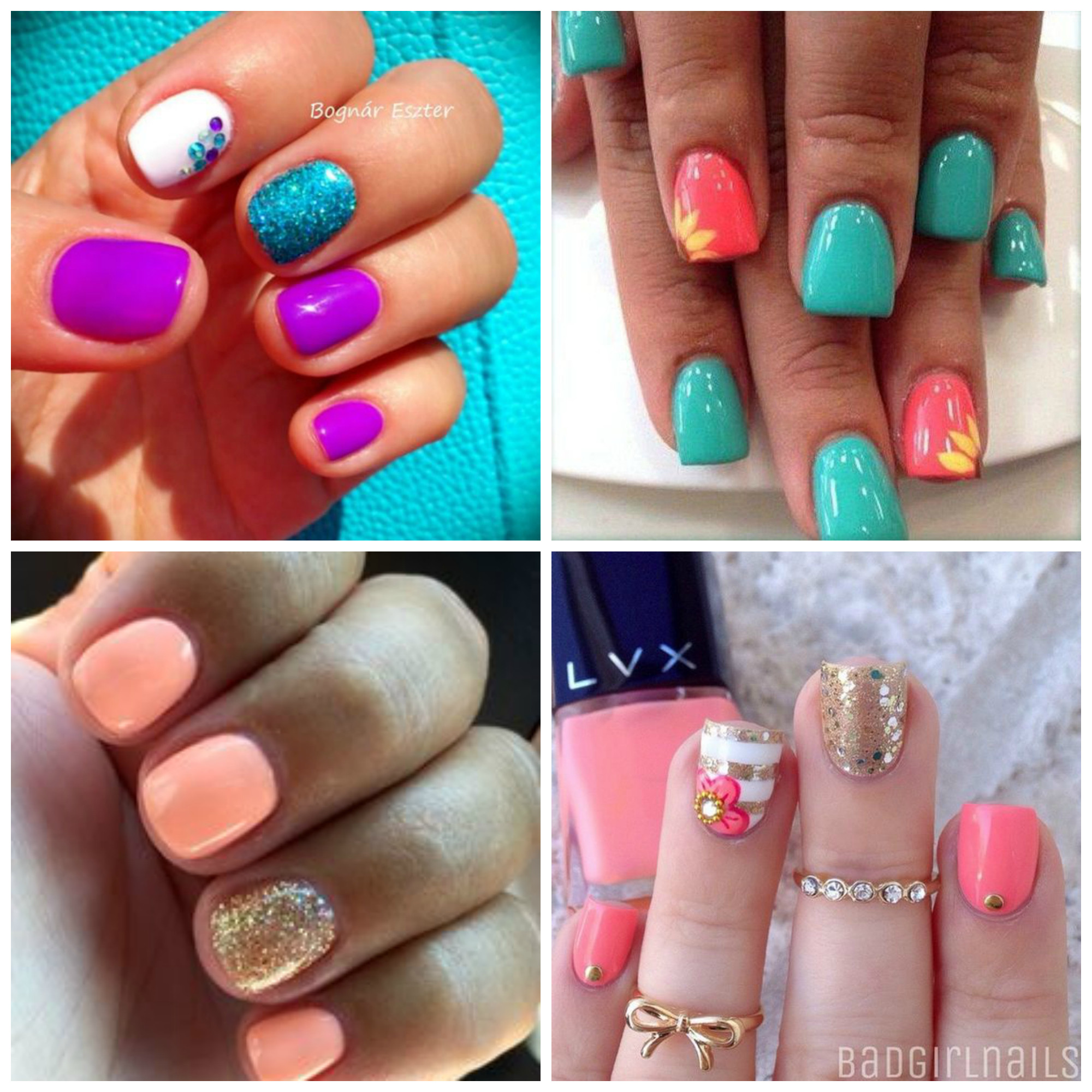 Bright Nail Colors For Summer
 Summer 2016 Nail Trends Lilyblog