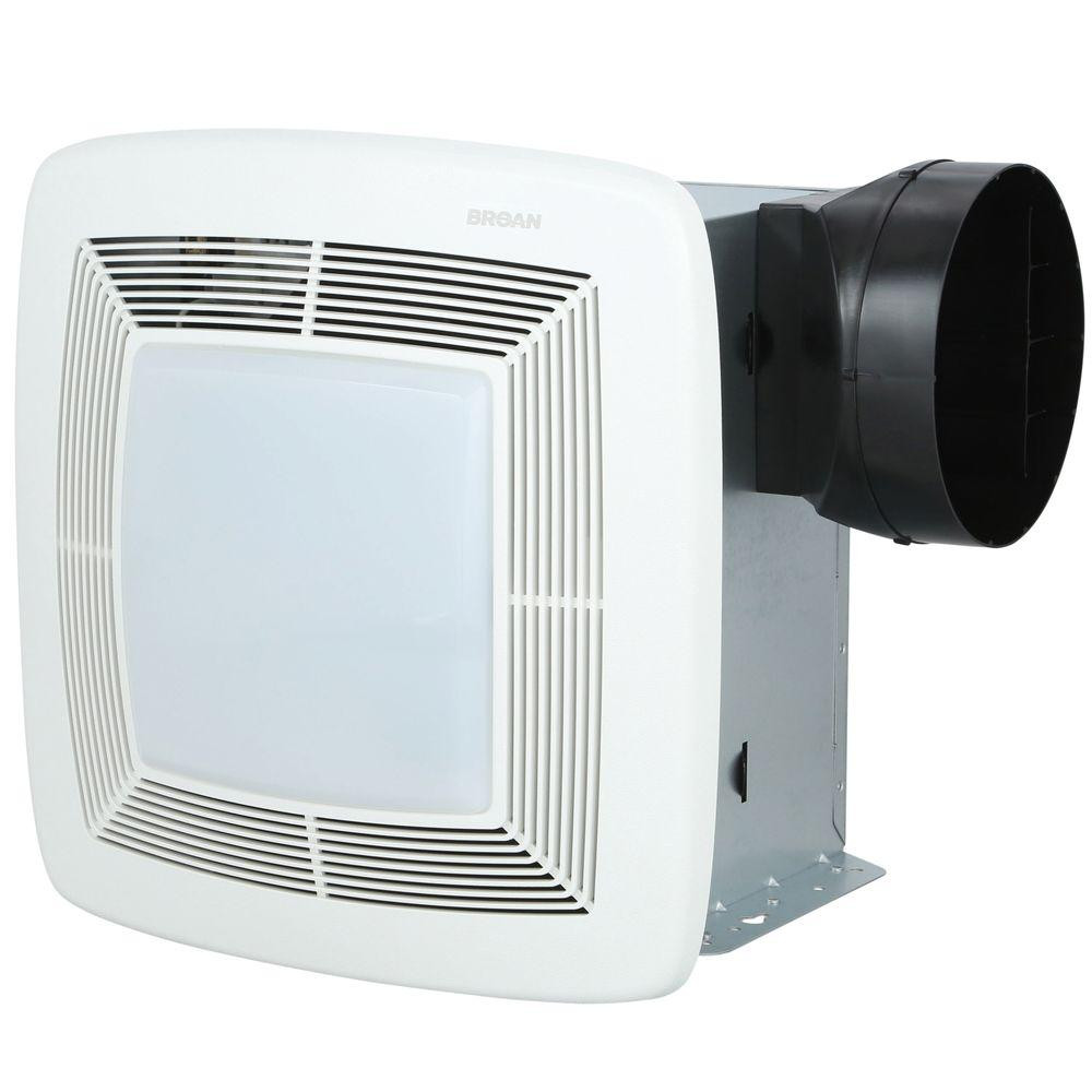 Broan Bathroom Exhaust Fan Light
 Broan QTX Series Quiet 150 CFM Ceiling Exhaust Bath Fan