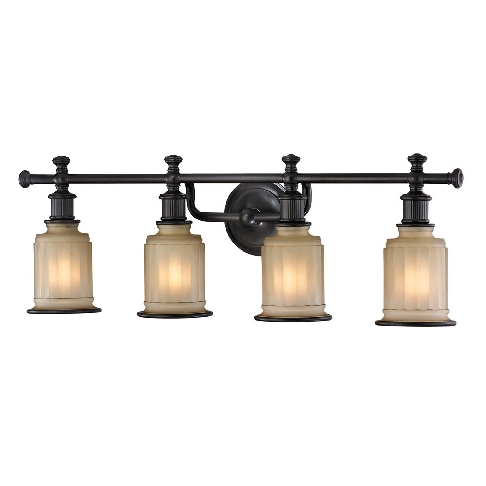 Bronze Bathroom Light Fixtures
 ELK 4 Acadia Oil Rubbed Bronze 4 Light Bathroom