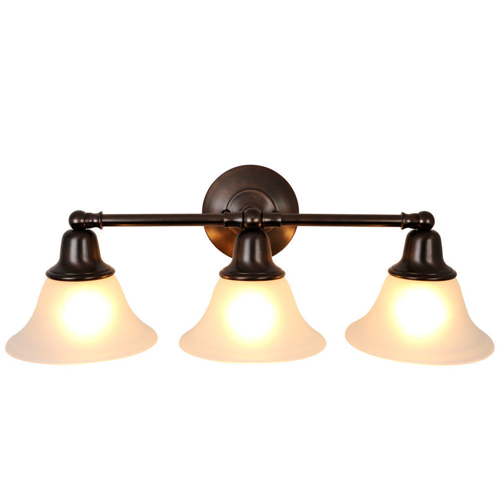 Bronze Bathroom Light Fixtures
 Monument Lighting Sonoma 3 Light Vanity Fixture in