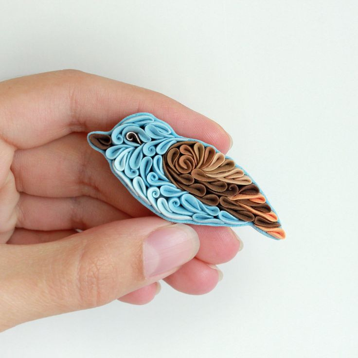 Brooches Clay
 55 best images about Polymer clay birds on Pinterest