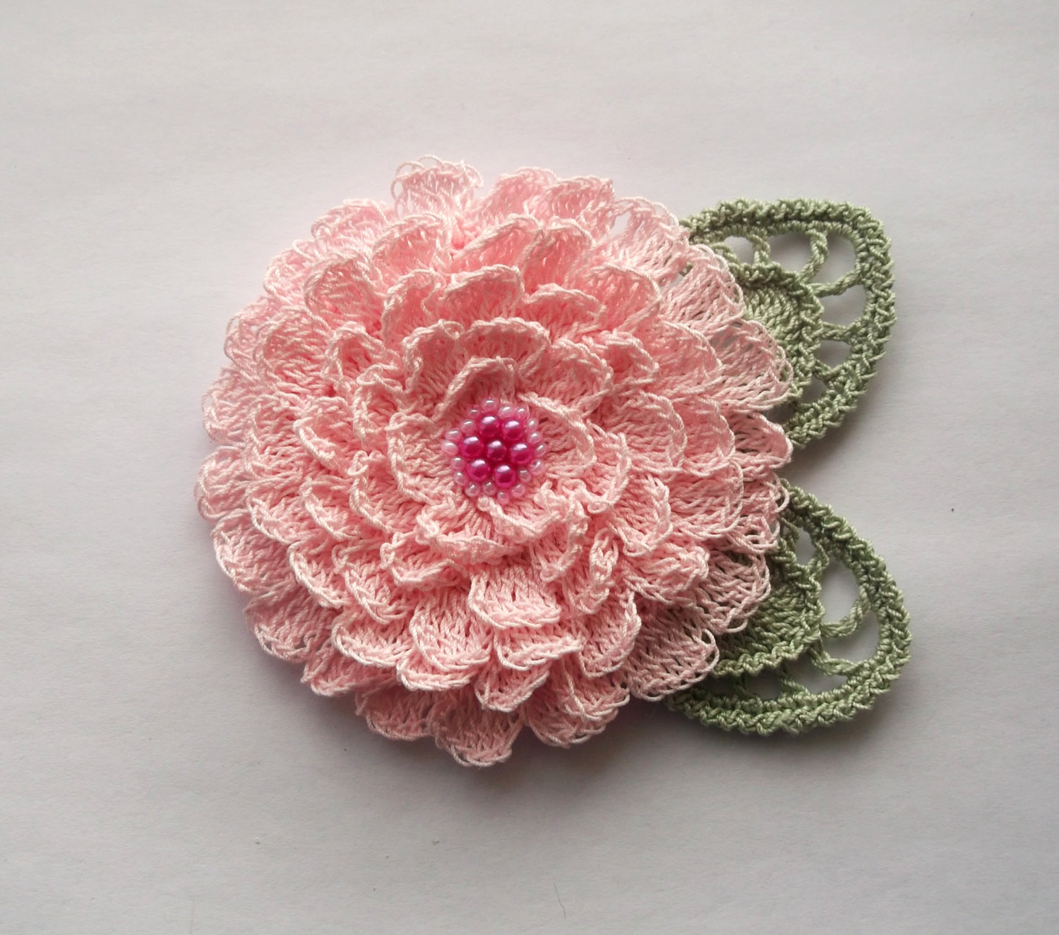 Brooches Crochet
 pink crochet flower brooch pink crochet brooch flower