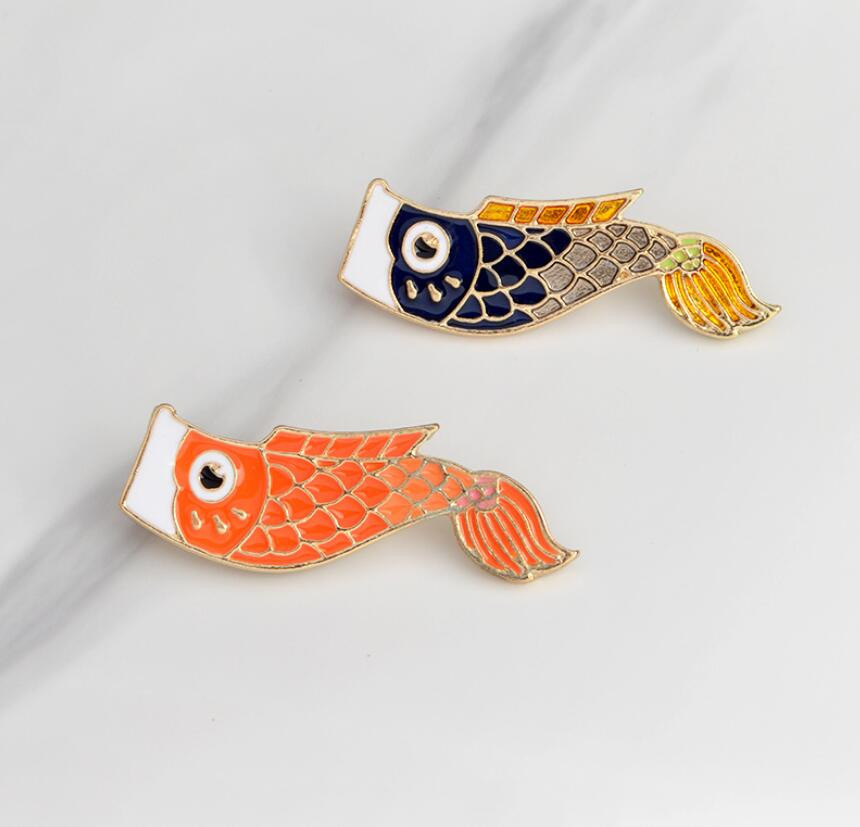 Brooches Cute
 Aliexpress Buy Shuangshuo Chinese Style Red Carp
