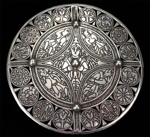 Brooches Drawing
 The Fuller Brooch is a piece of late 9th century Anglo