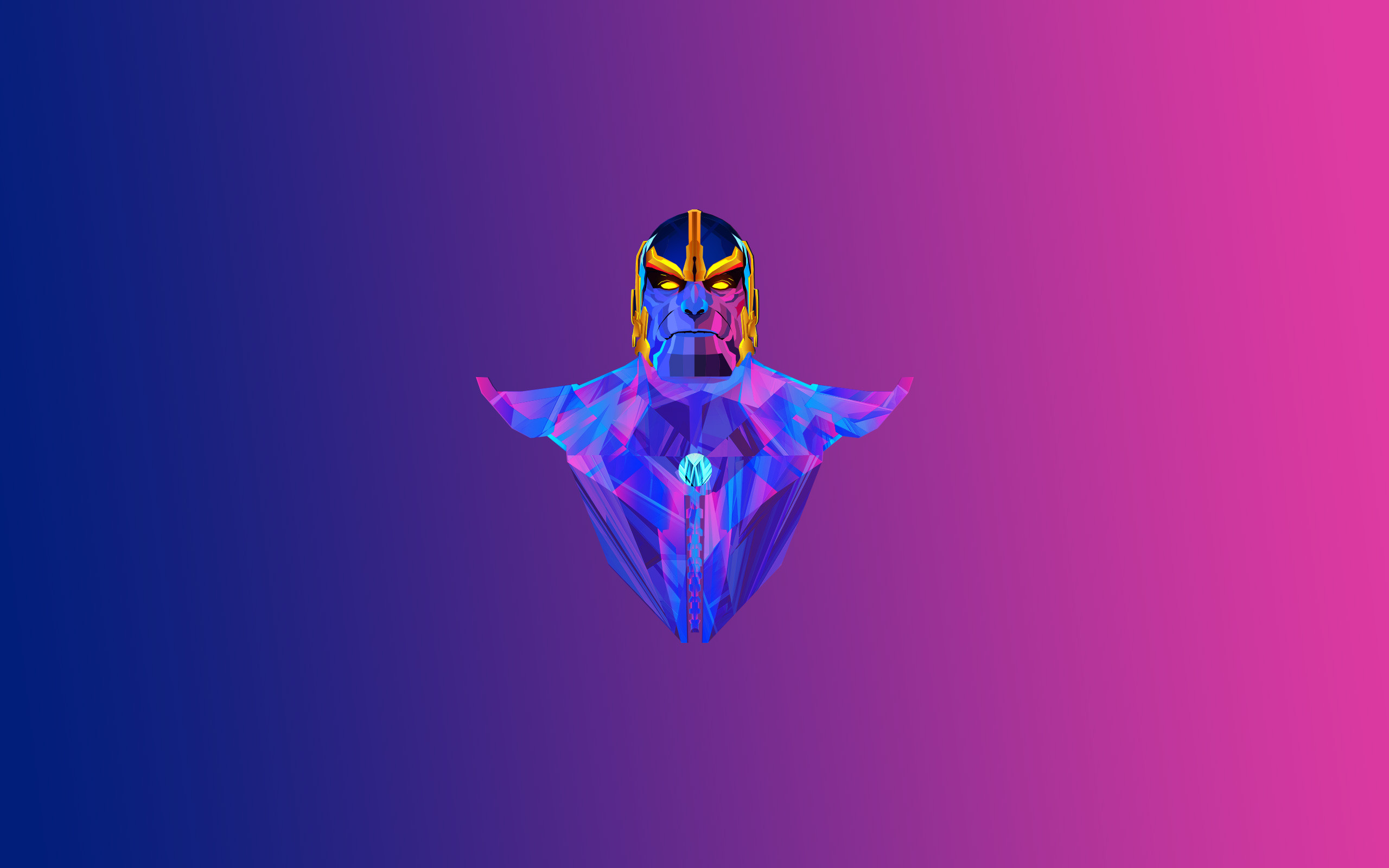 Brooches Minimal
 Thanos Colorful Minimalism HD Superheroes 4k Wallpapers
