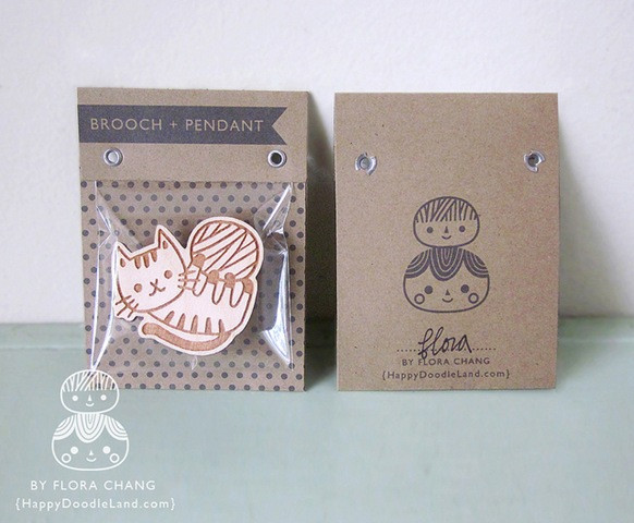 Brooches Packaging
 Etsy Packaging Ideas