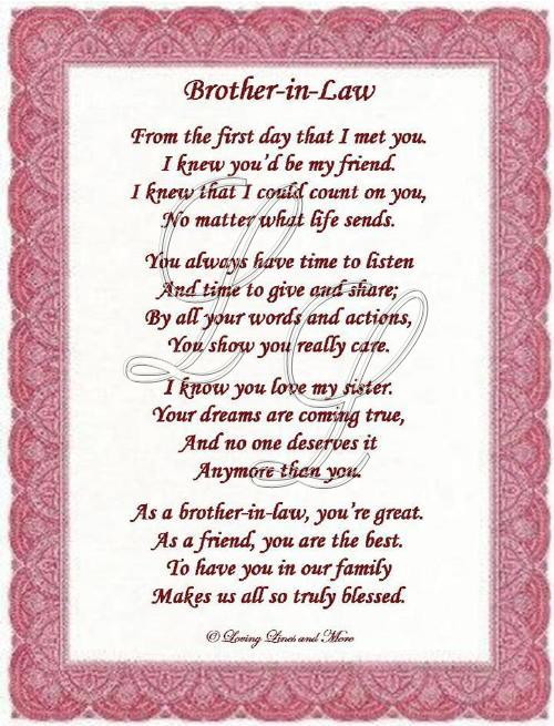 Brother In Law Birthday Quotes
 Loss A Brother Quotes QuotesGram