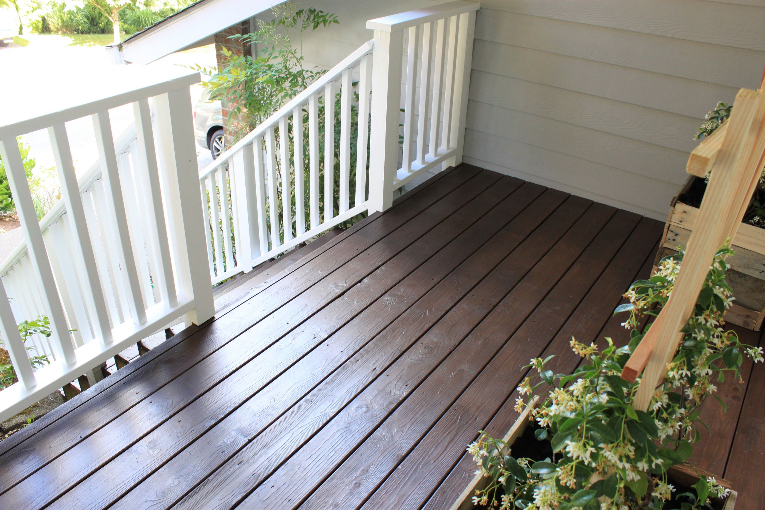 Brown Deck Paint
 deck – Just Like Playing House