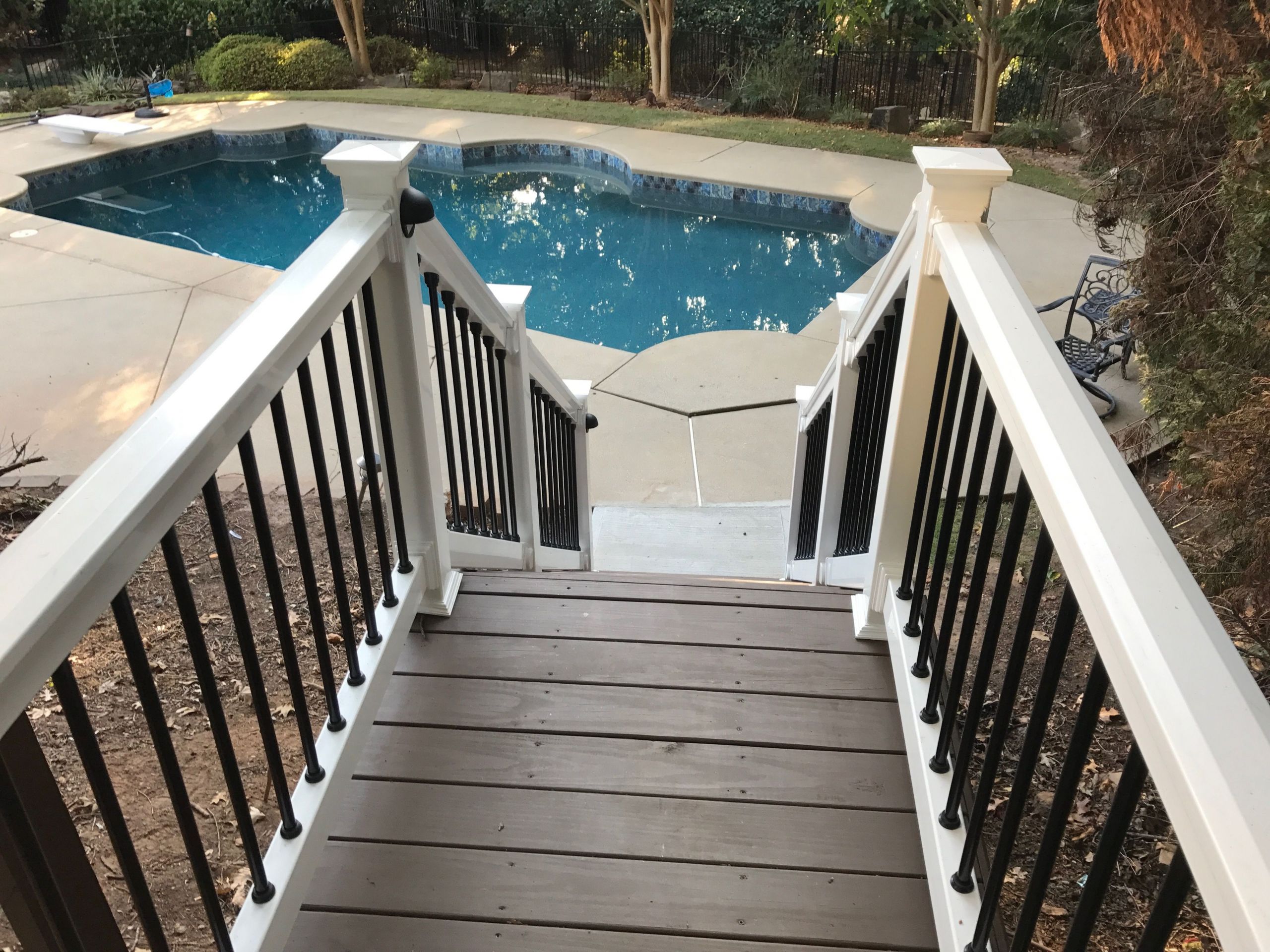 Brown Deck Paint
 My result using Sherwin Williams Lodge brown