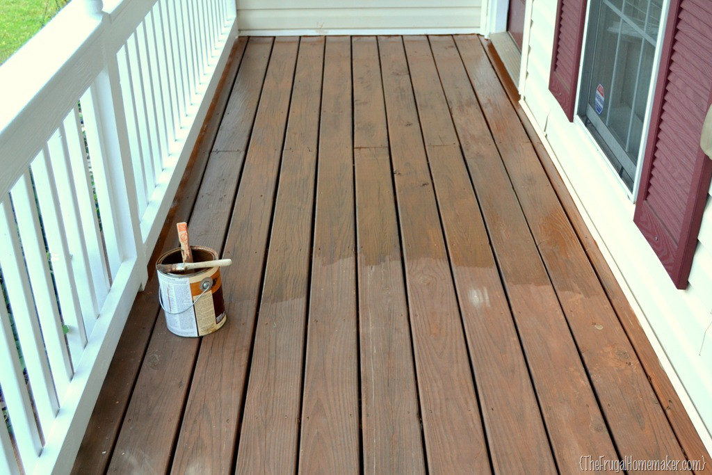 Brown Deck Paint
 Front porch part 1 new paint and stain Sprucing up the