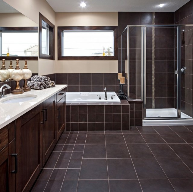 Brown Tile Bathroom Floor
 Greatest Brown Tile Bathroom XJ94 – Roc munity