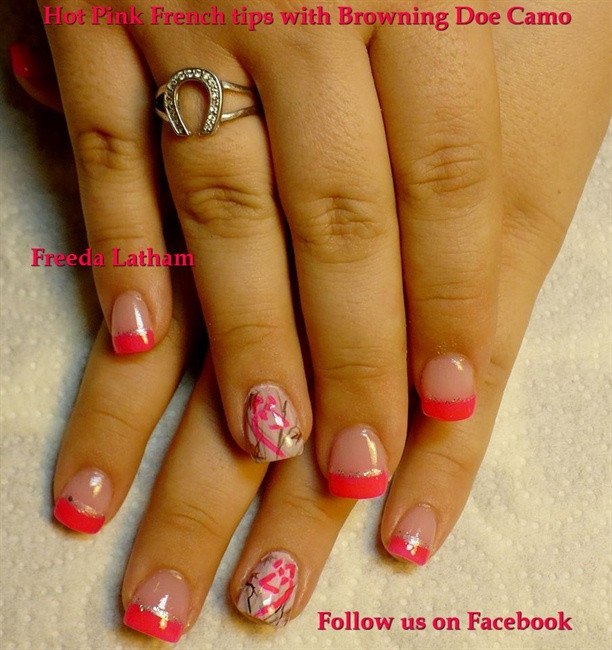 Browning Nail Designs
 French tip acrylics Browning and French tips on Pinterest